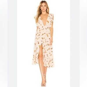 Majorelle Coquette Girl Mistwood Dress In Bloom Size S